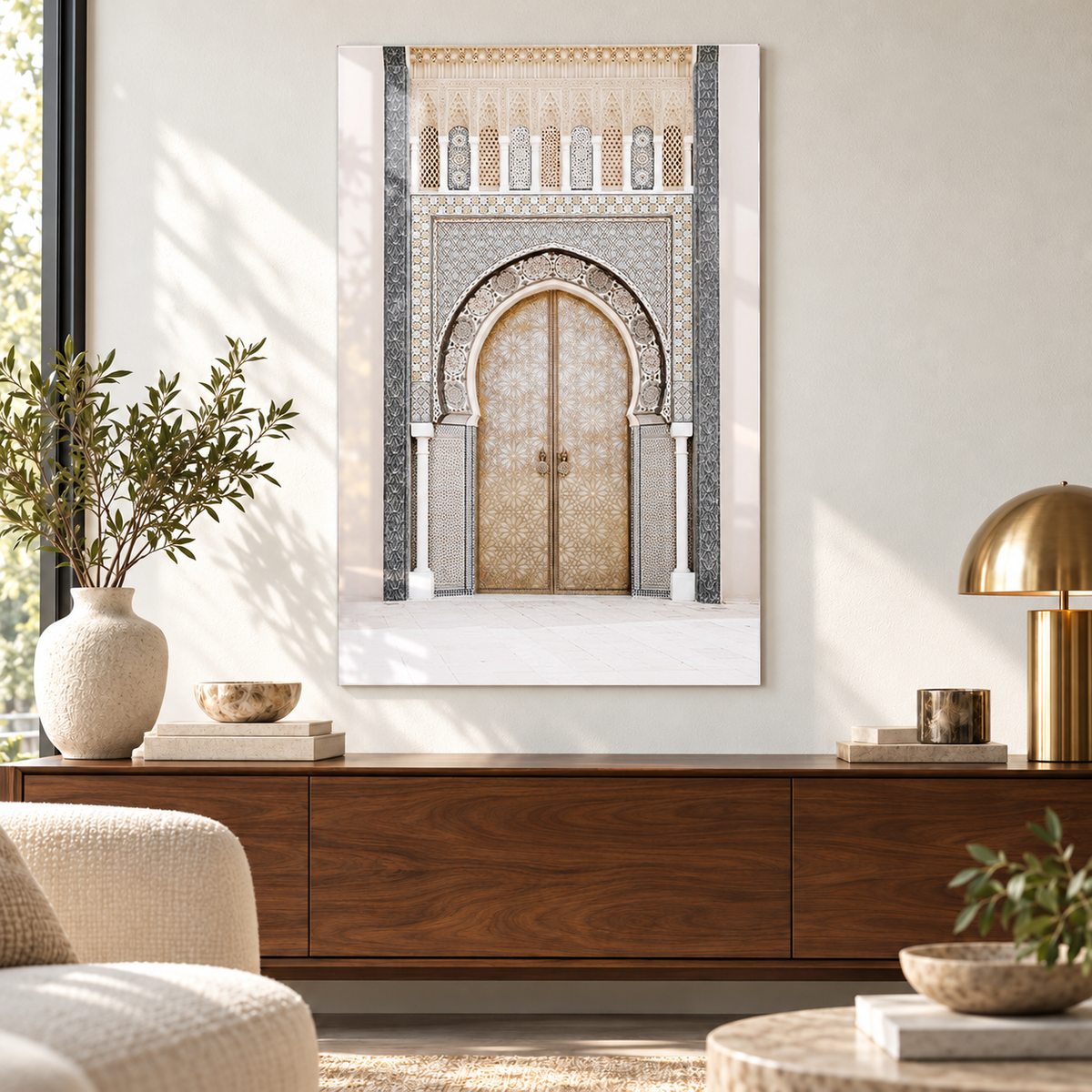 Gilded Entrance