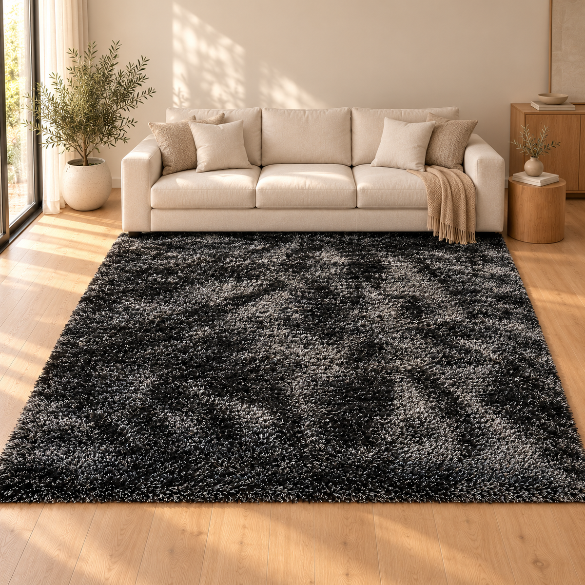 Vloerkleed Blacklabel Zwart