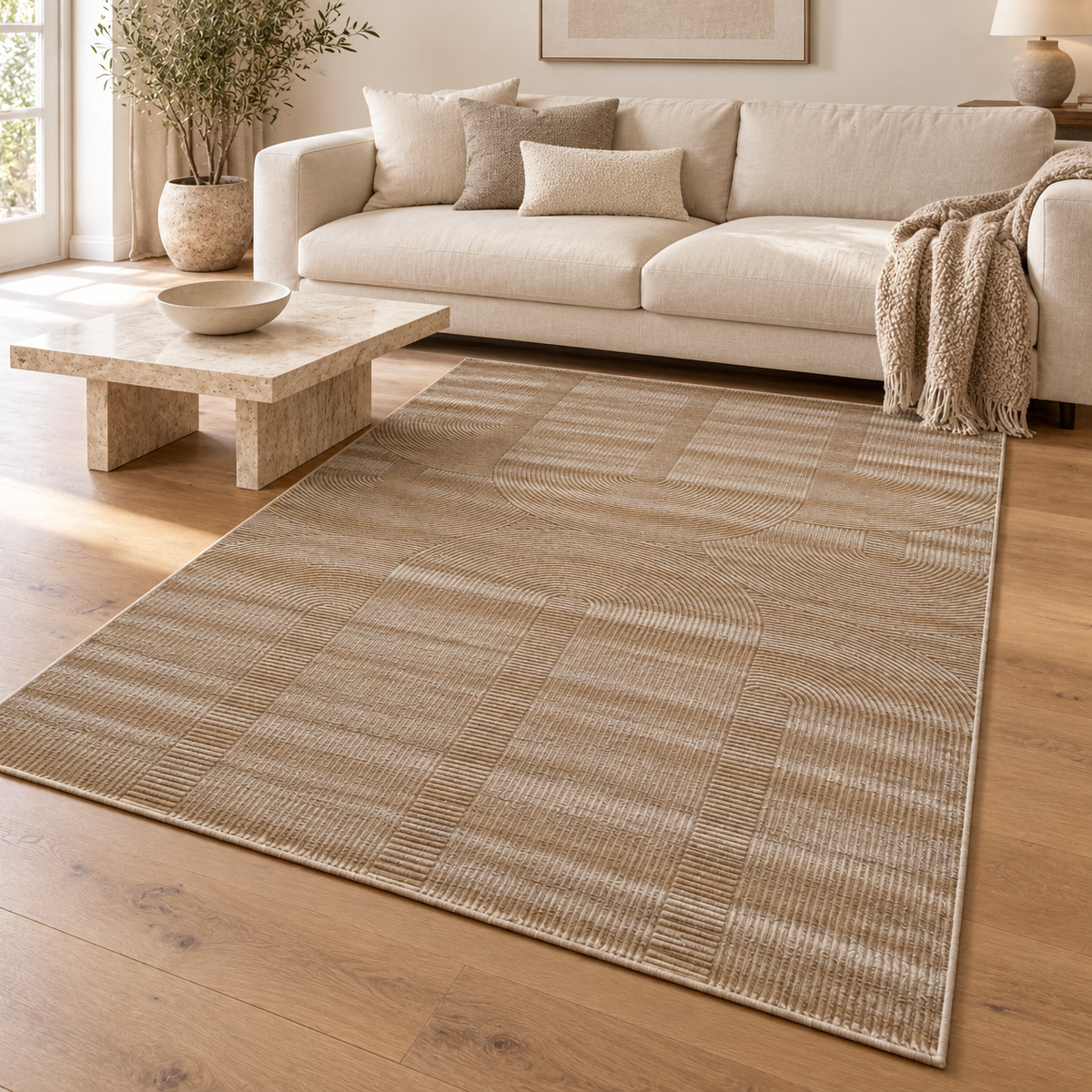 Vloerkleed Siena - Taupe