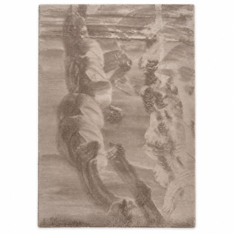 Vloerkleed Rabbit Retangle taupe